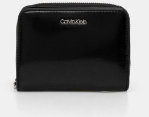 Peňaženka Calvin Klein dámska, čierna farba, K60K612847