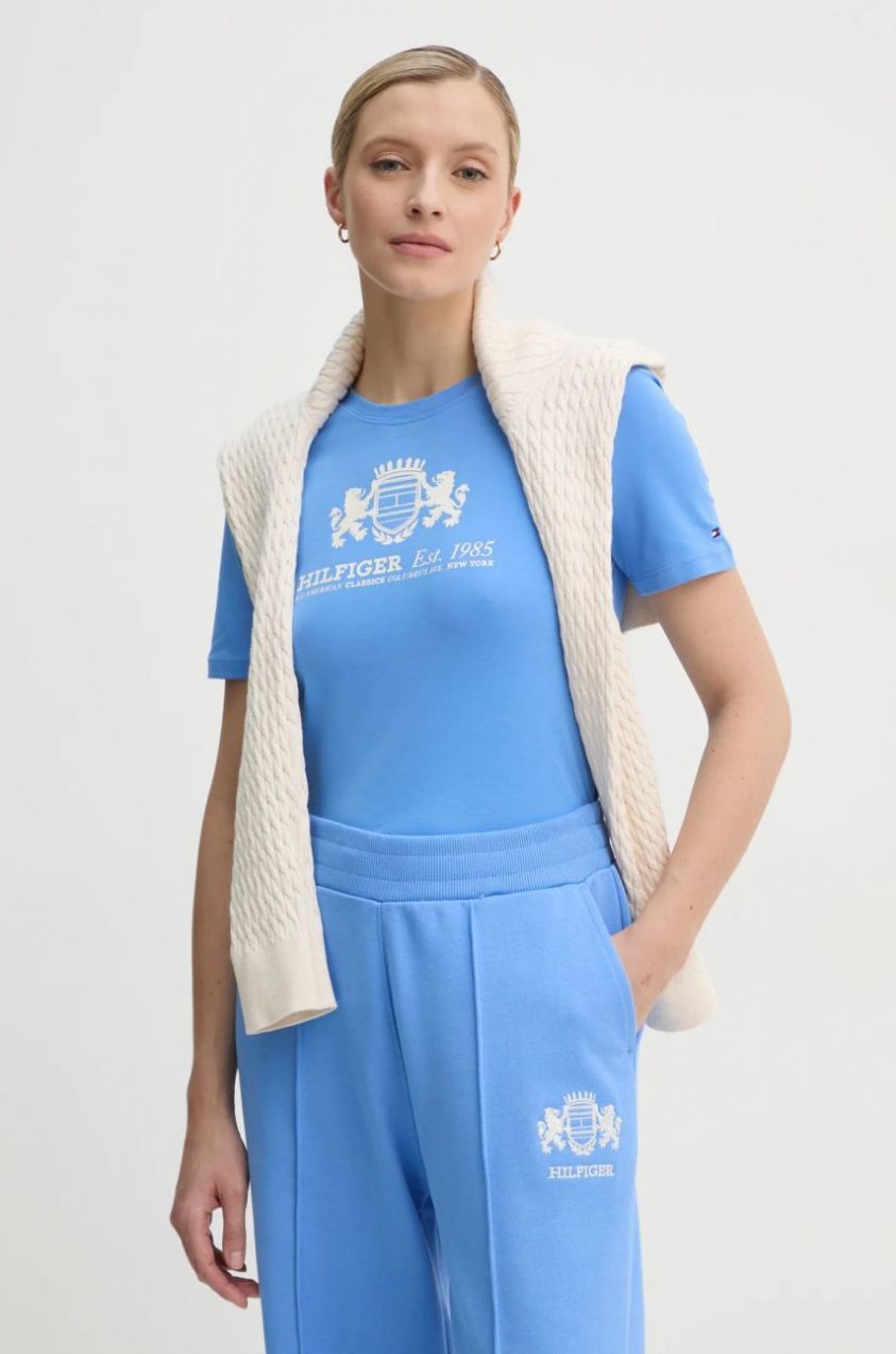 Tričko Tommy Hilfiger dámske, WW0WW43892