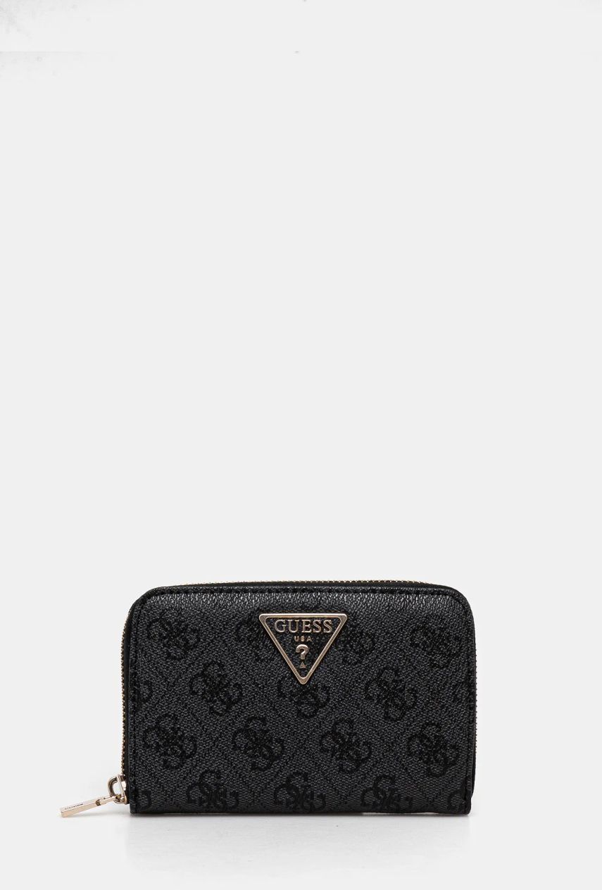Peňaženka Guess dámska, čierna farba, SWSG85 00140