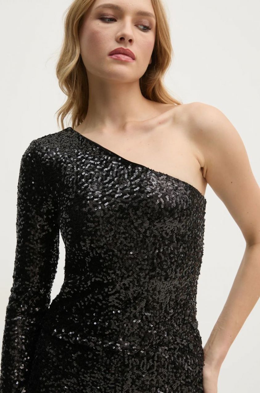 Blúzka Pepe Jeans ADELE dámska, čierna farba, s nášivkou, PL304966