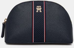 Kozmetická taška Tommy Hilfiger tmavomodrá farba, AW0AW16926