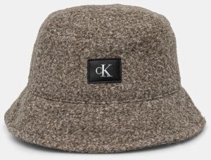 Klobúk Calvin Klein Jeans šedá farba, K60K612754