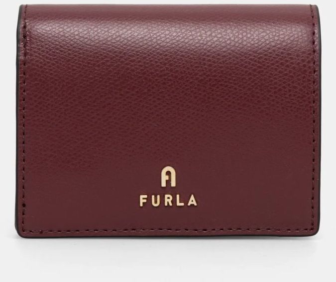 Kožená peňaženka Furla dámska, bordová farba, WP00304 ARE000 3574S