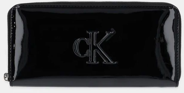 Peňaženka Calvin Klein Jeans dámska, čierna farba, K60K613060
