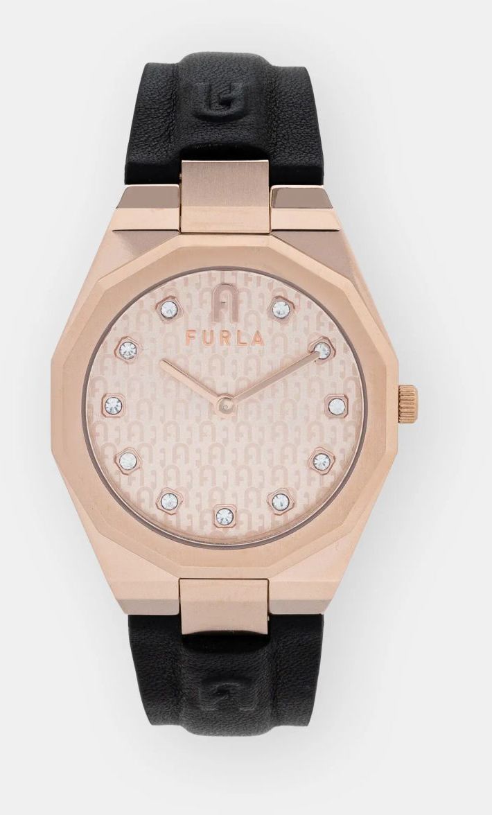 Hodinky Furla dámske, čierna farba, WW00052006L3
