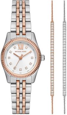 Hodinky a náramky Michael Kors strieborná farba, MK4817SET