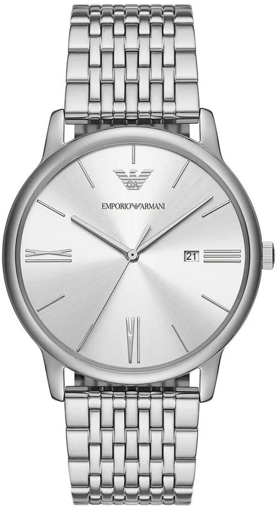 Hodinky Emporio Armani pánske, strieborná farba, AR11599
