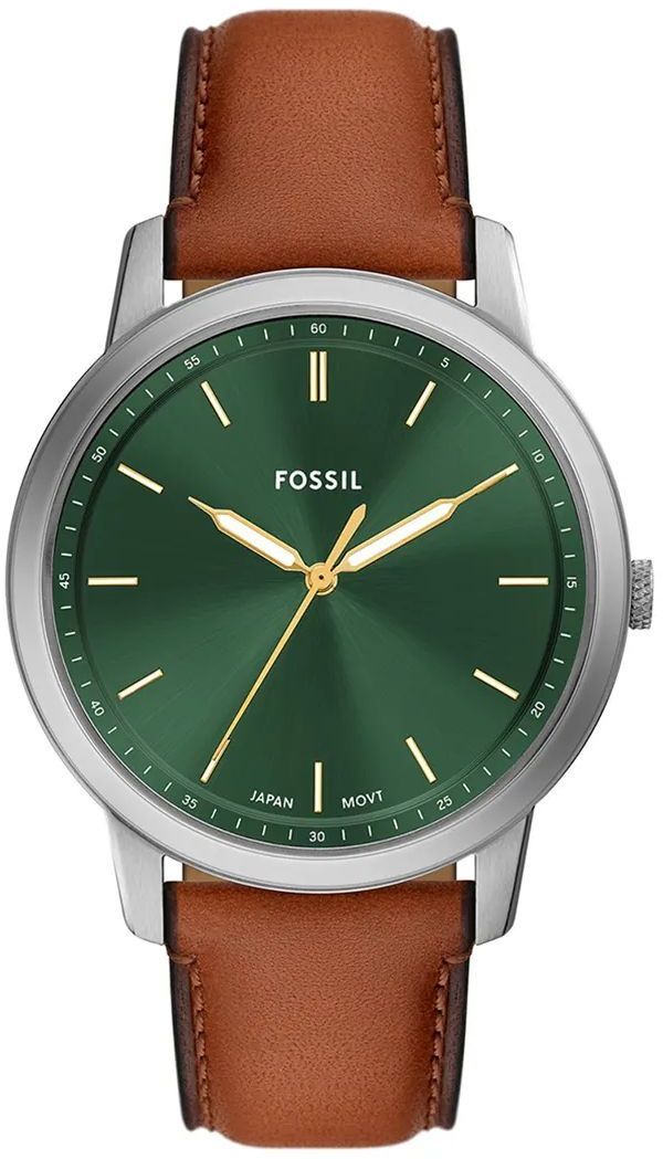 Hodinky Fossil Minimalist pánske, hnedá farba, FS6094
