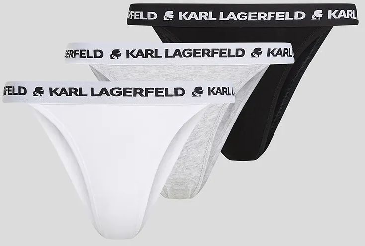 Brazílske nohavičky Karl Lagerfeld 3-pak viac farieb, A1W47150