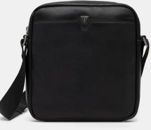 Kožená taška Guess FIRENZE čierna farba, HMFISE P4459