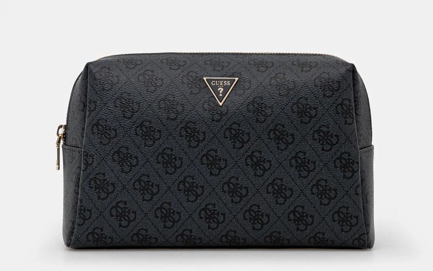 Kozmetická taška Guess ORLINA šedá farba, PW7502 P5173