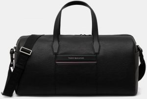 Taška Tommy Hilfiger čierna farba, AM0AM13080