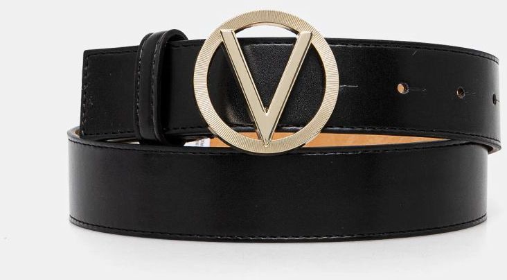 Opasok Valentino Bags dámsky, čierna farba, VCS7VQ03NAP