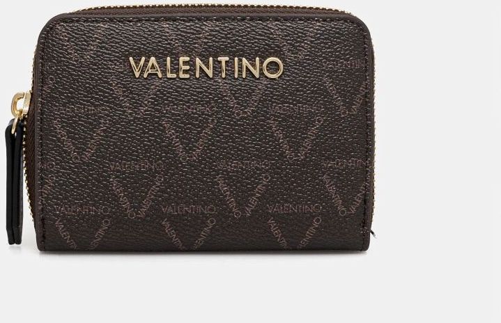 Peňaženka Valentino Bags dámska, hnedá farba, VPS8GT137