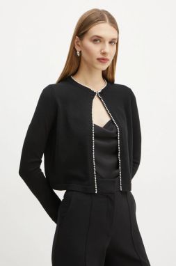 Sveter Marciano Guess MINERVA dámsky, čierna farba, tenký, 4BGR12 5838Z
