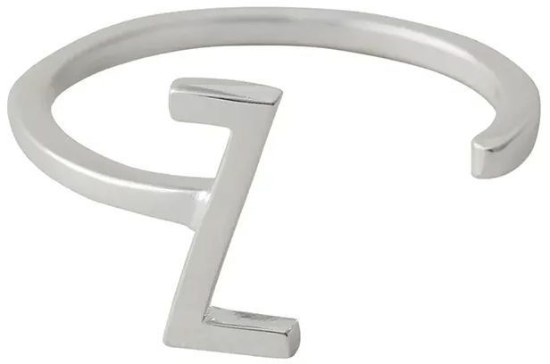 Strieborný prsteň Design Letters 90601001Z