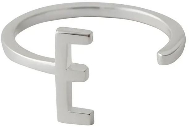 Strieborný prsteň Design Letters 90601001E