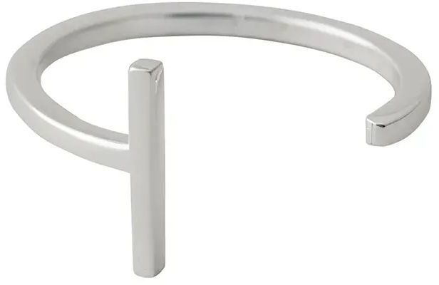 Strieborný prsteň Design Letters 90601001I