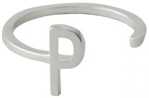 Strieborný prsteň Design Letters 90601001P