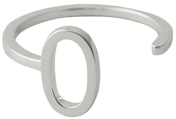 Strieborný prsteň Design Letters 90601001O