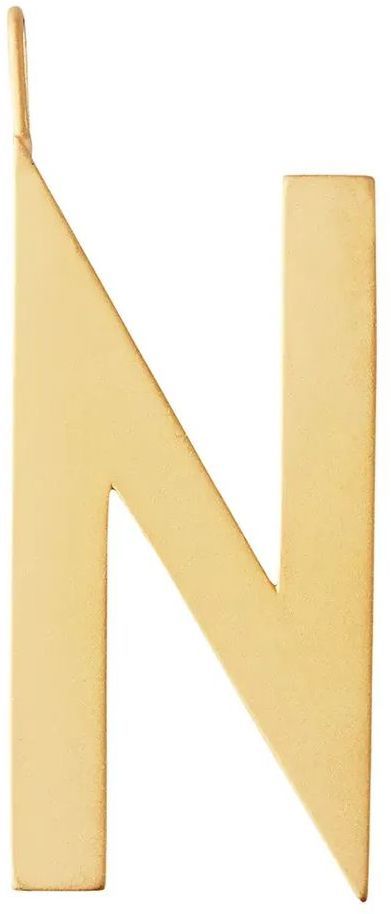 Strieborný pozlátený prívesok Design Letters 90201001N