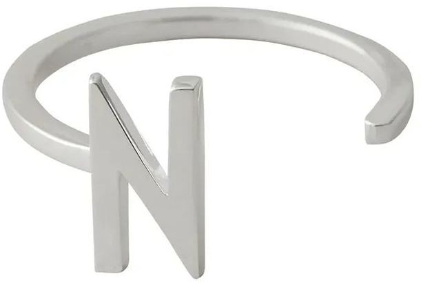 Strieborný prsteň Design Letters 90601001N