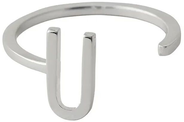 Strieborný prsteň Design Letters 90601001U