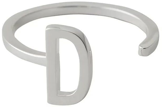 Strieborný prsteň Design Letters 90601001D
