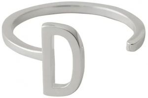 Strieborný prsteň Design Letters 90601001D