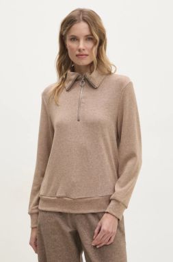 Sveter Answear.LAB dámsky, béžová farba, tenký