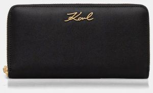 Peňaženka Karl Lagerfeld dámska, čierna farba, A1W32106
