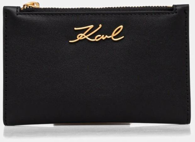 Peňaženka Karl Lagerfeld dámska, čierna farba, A1W32104