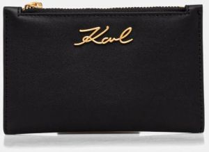 Peňaženka Karl Lagerfeld dámska, čierna farba, A1W32104