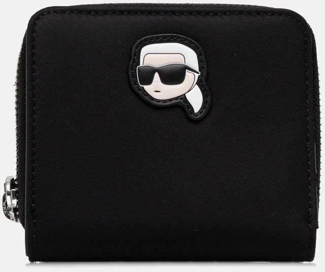Peňaženka Karl Lagerfeld dámska, čierna farba, A1W32078
