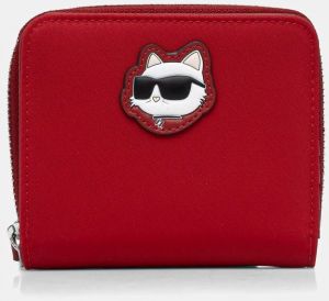 Peňaženka Karl Lagerfeld dámska, červená farba, A1W32043