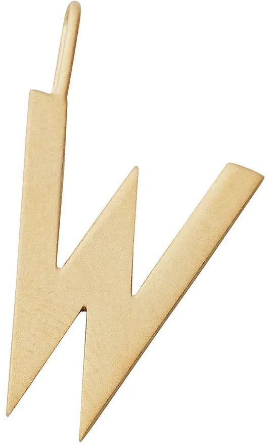 Strieborný pozlátený prívesok Design Letters 90201544W