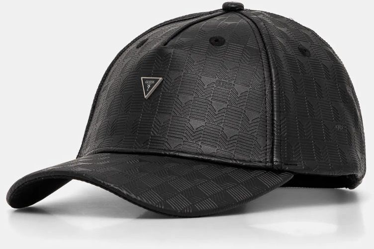 Šiltovka Guess LONDON čierna farba, jednofarebná, AM9494 POL01
