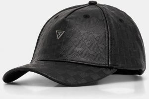 Šiltovka Guess LONDON čierna farba, jednofarebná, AM9494 POL01