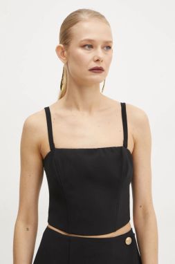 Top Guess RAISSA čierna farba, vzorovaný, W5RH26 WGLO2