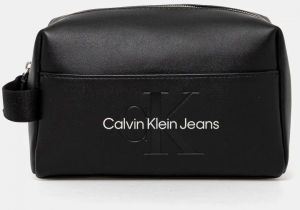 Kozmetická taška Calvin Klein Jeans čierna farba, K60K611483