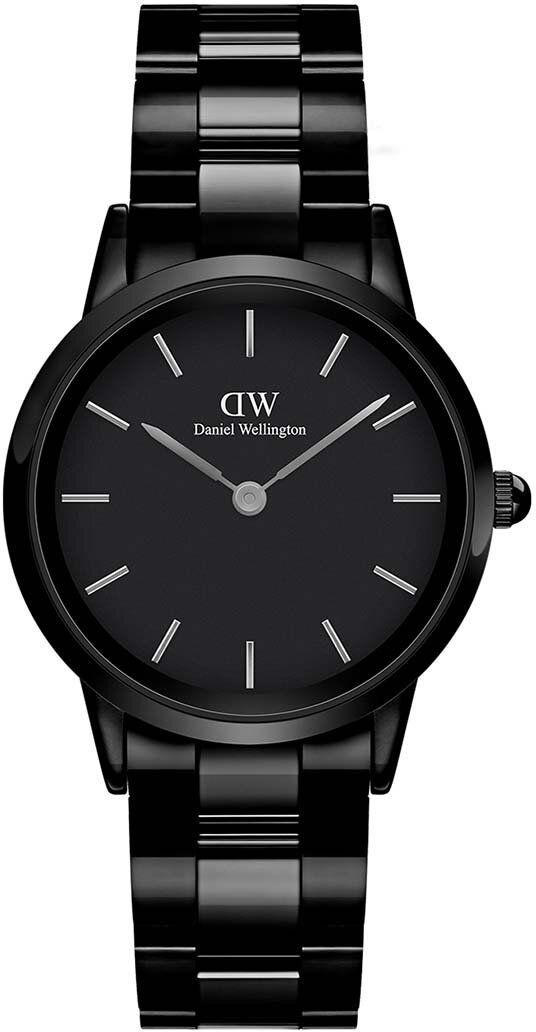 Hodinky Daniel Wellington dámske, čierna farba