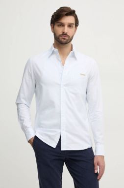 Košeľa Calvin Klein Jeans pánska, regular, s klasickým golierom, J30J327582