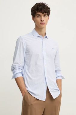 Bavlnená košeľa Pepe Jeans MARK pánska, slim, s talianskym golierom, PM308716