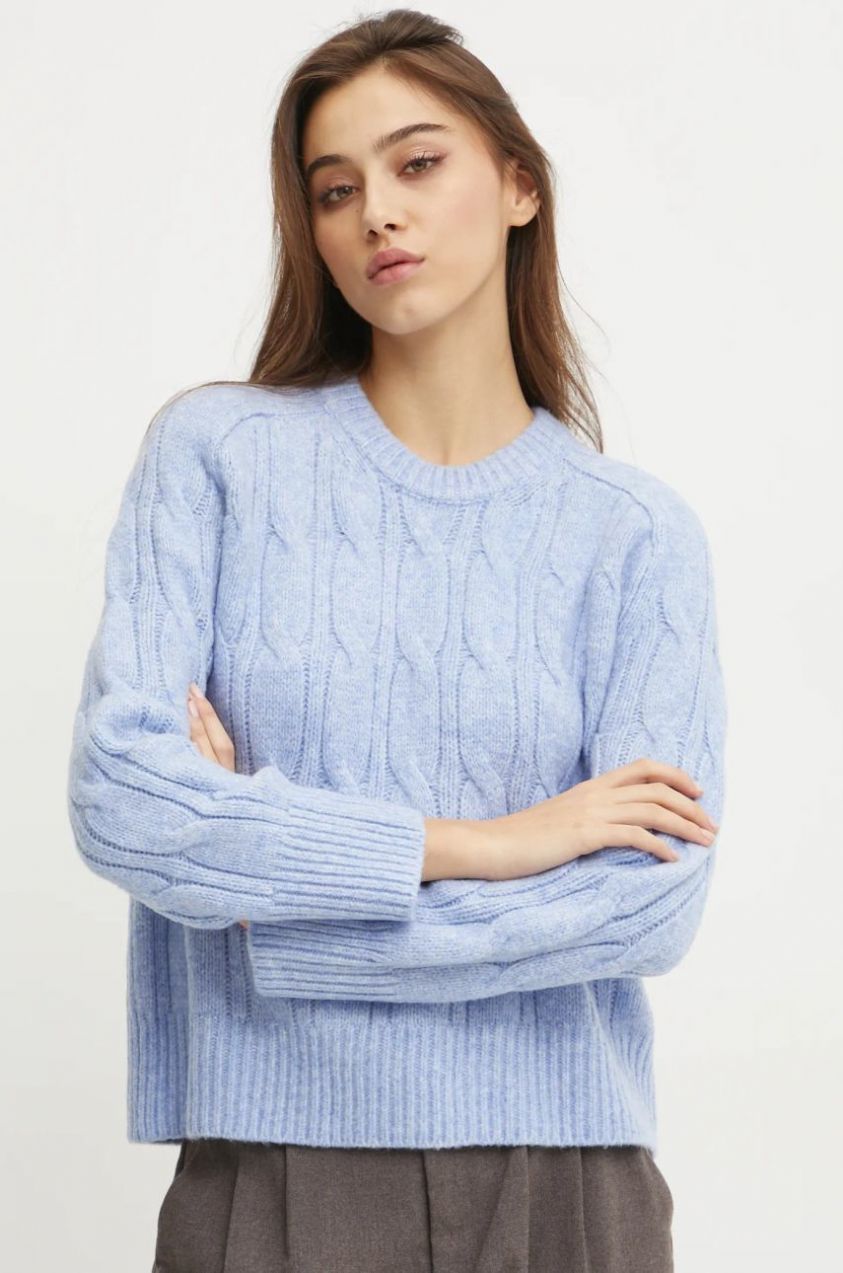 Sveter s prímesou vlny Abercrombie & Fitch dámsky, KI150-4356