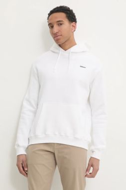 Mikina Hollister Co. pánska, béžová farba, s kapucňou, jednofarebná, KI322-4224