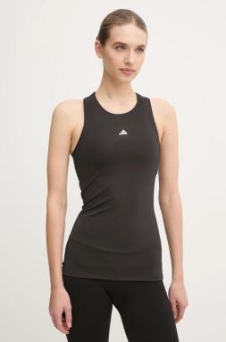Tréningový top adidas Performance Techfit čierna farba, IK7924