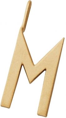 Strieborný pozlátený prívesok Design Letters 90201544M