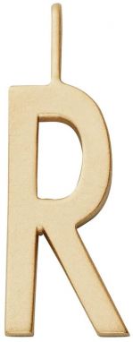 Strieborný pozlátený prívesok Design Letters 90201544R