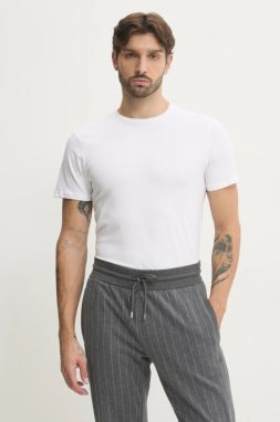 Tričko Karl Lagerfeld 2-pak pánske, čierna farba, jednofarebné, A1M47097