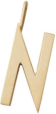 Strieborný pozlátený prívesok Design Letters 90201544N